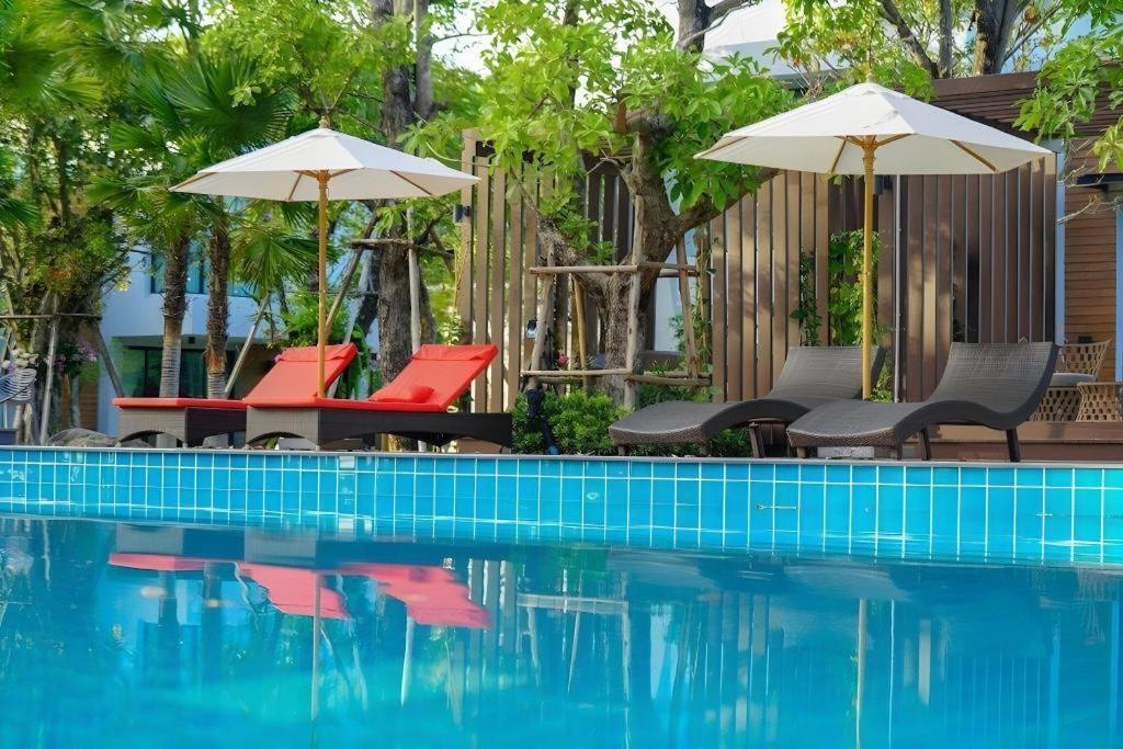 Chatnipa Beach Resort By Morseng Ban Hat Lek Екстер'єр фото