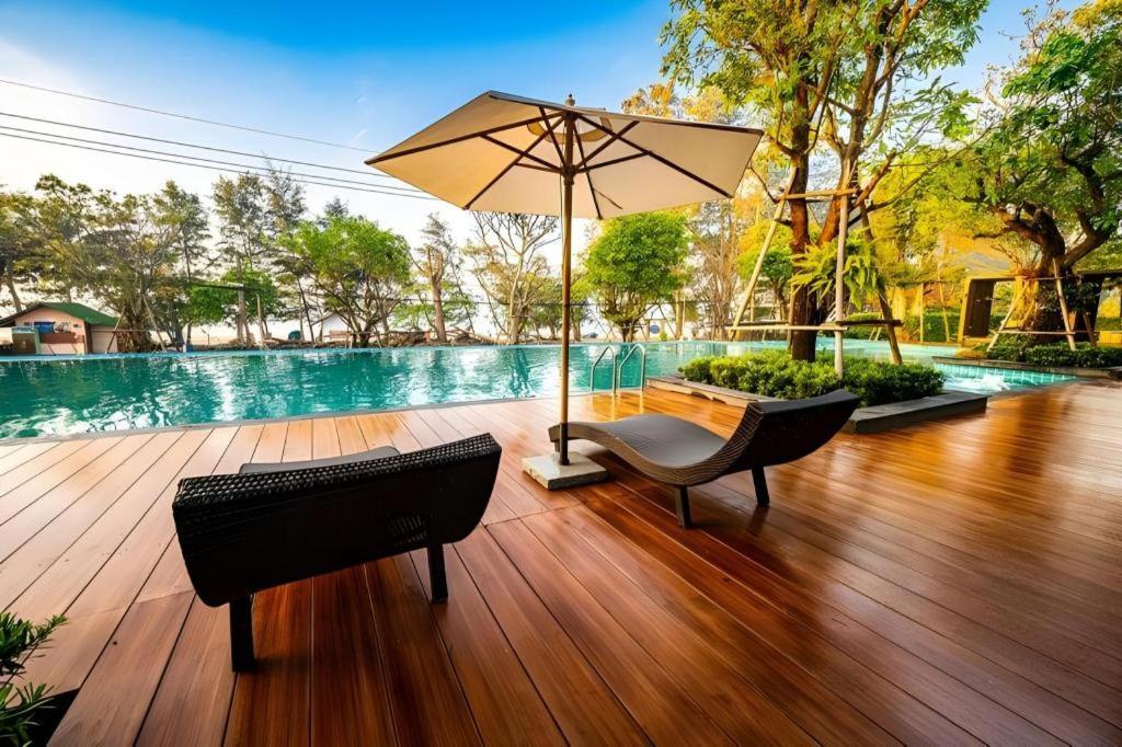 Chatnipa Beach Resort By Morseng Ban Hat Lek Екстер'єр фото